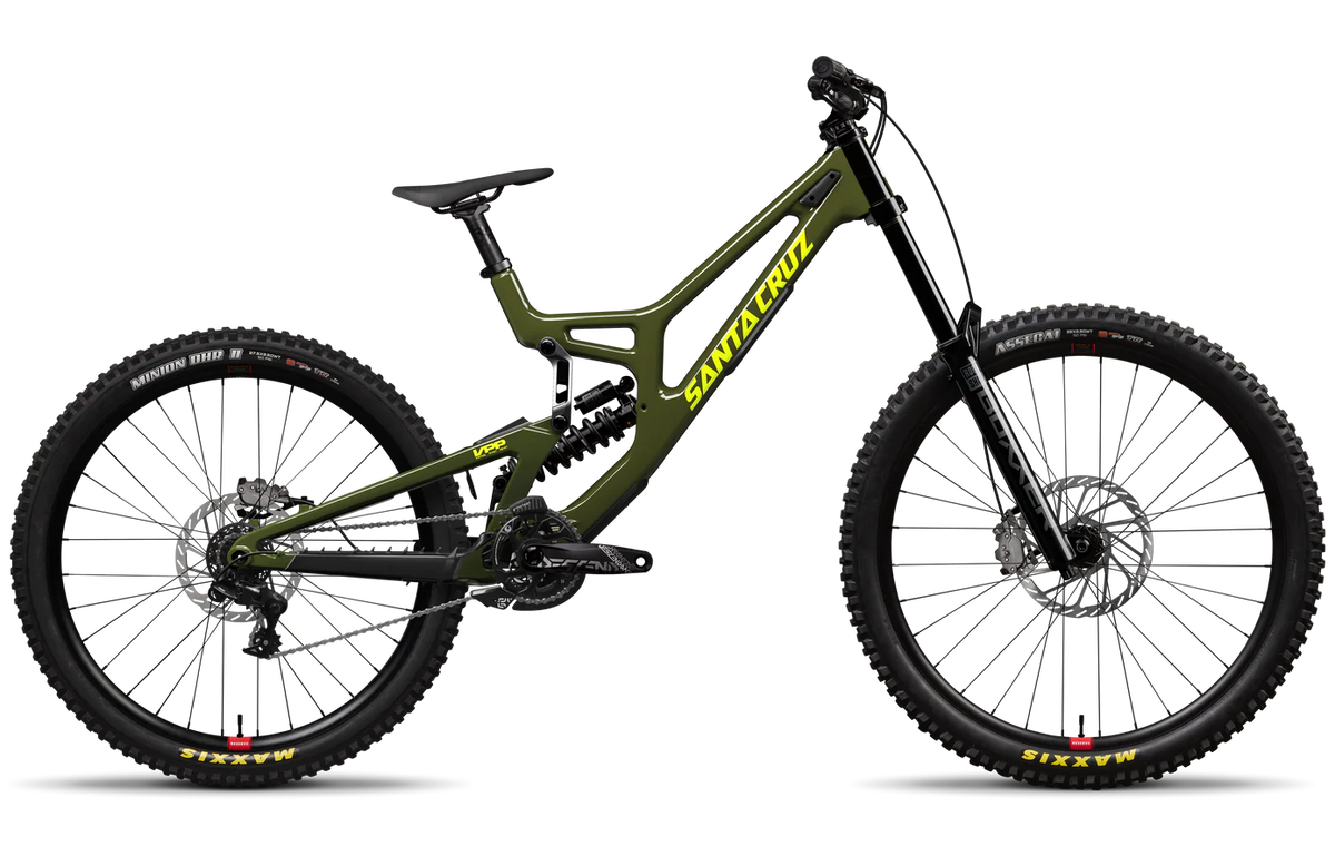 Santa Cruz V10 CC MX - DH S-Kit - Gloss Kelp Green - 2027
