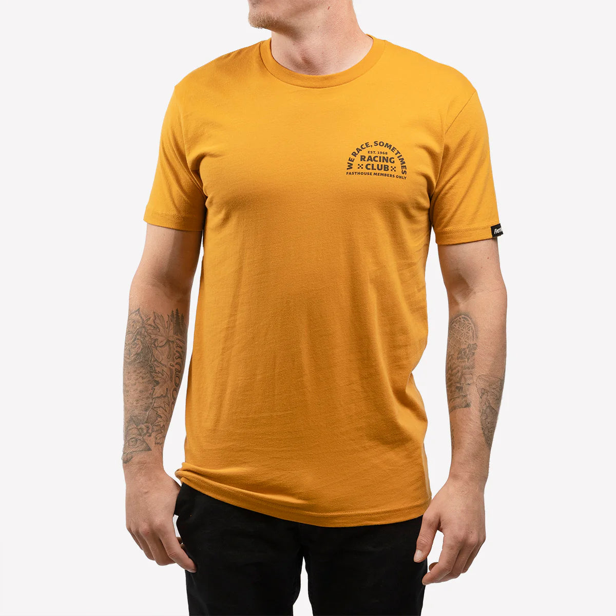 Fasthouse Members Only Tee - Vintage Gold