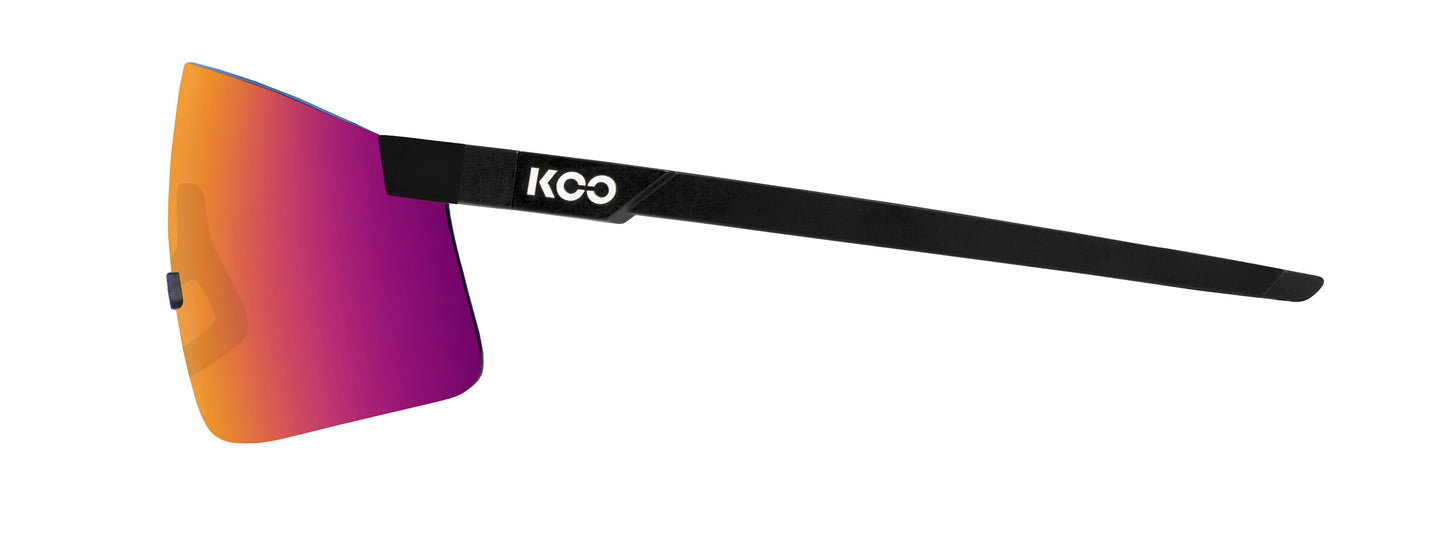 Koo Nova Sunglasses - Black Matt Fuchsia