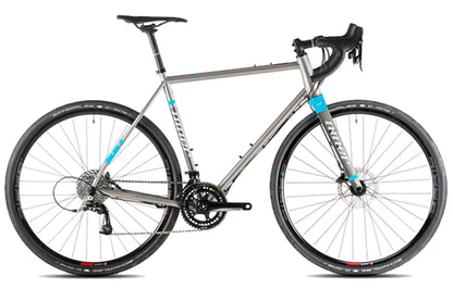 NINER RLT Steel Road Bike - 3-Star Rival - Demo1 - Gray-Blue
