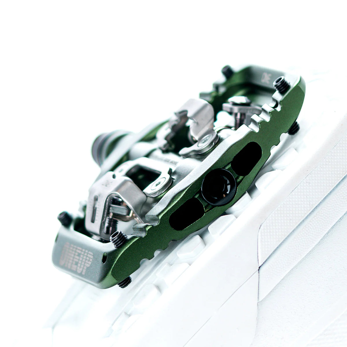 OneUp XC Clip Pedals - Dark Green