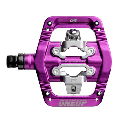 OneUp XC Clip Pedals - Purple