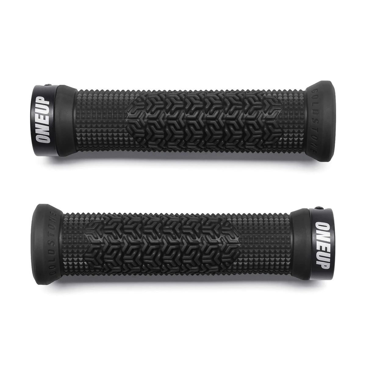 OneUp Jackson Goldstone Lock-On MTB Grips - Black