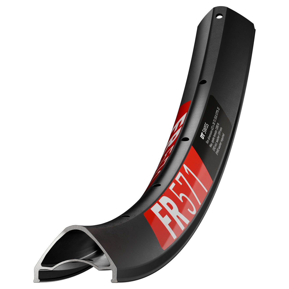 DT Swiss FR 571 Tubeless Ready 29" MTB Disc Rim - Black