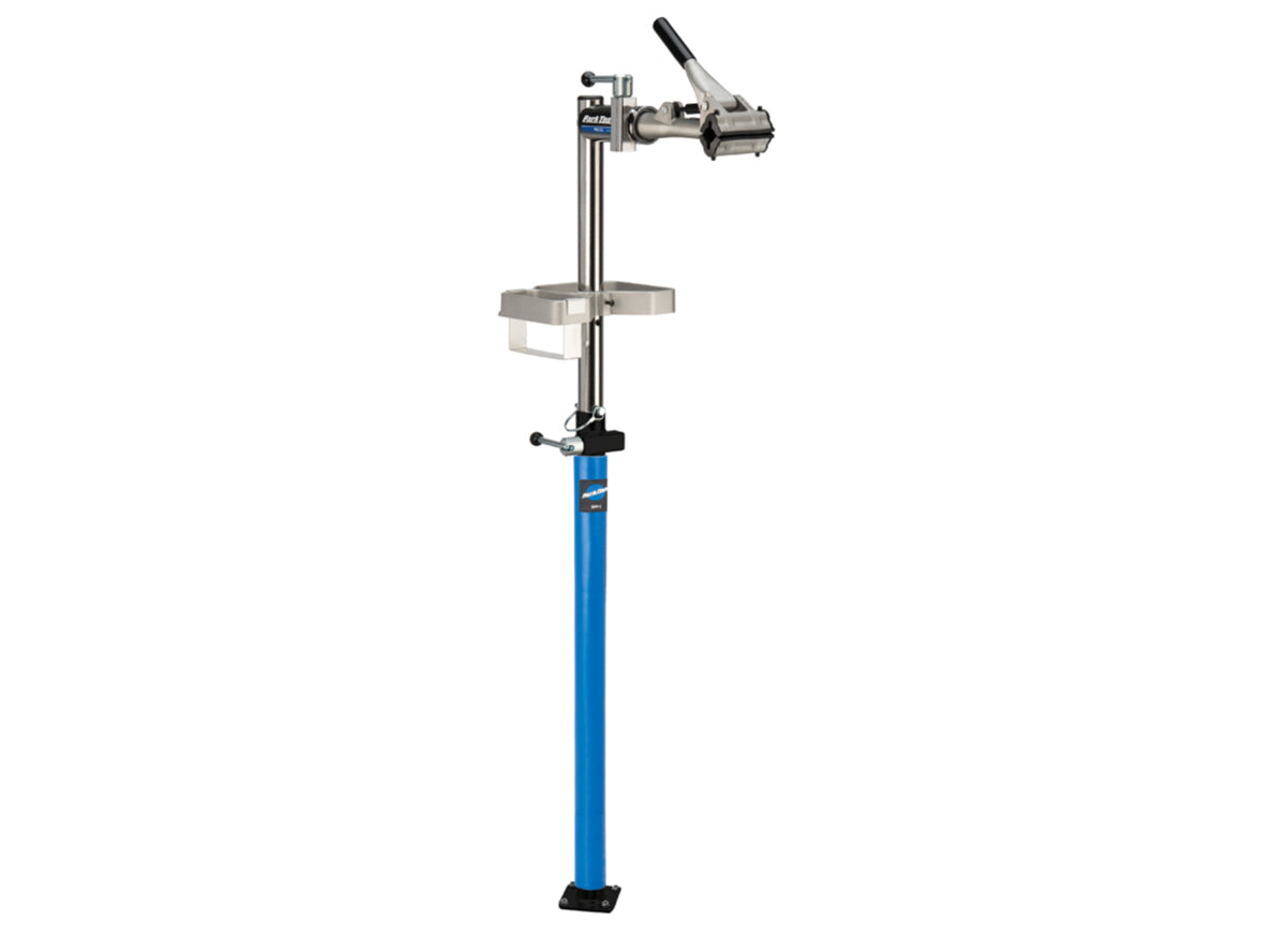 Park Tool PRS-3.3-1 Deluxe Single Arm Repair Stand Blue - Silver 100-3C Adjustable Linkage 