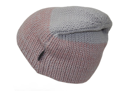 Pearl Izumi Merino Reversible Beanie - Fog-Dusty Rose Heather