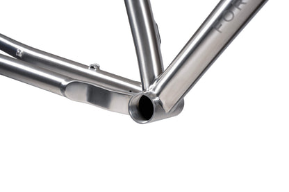 Forbidden Puritan 700c Framekit - Titanium Raw
