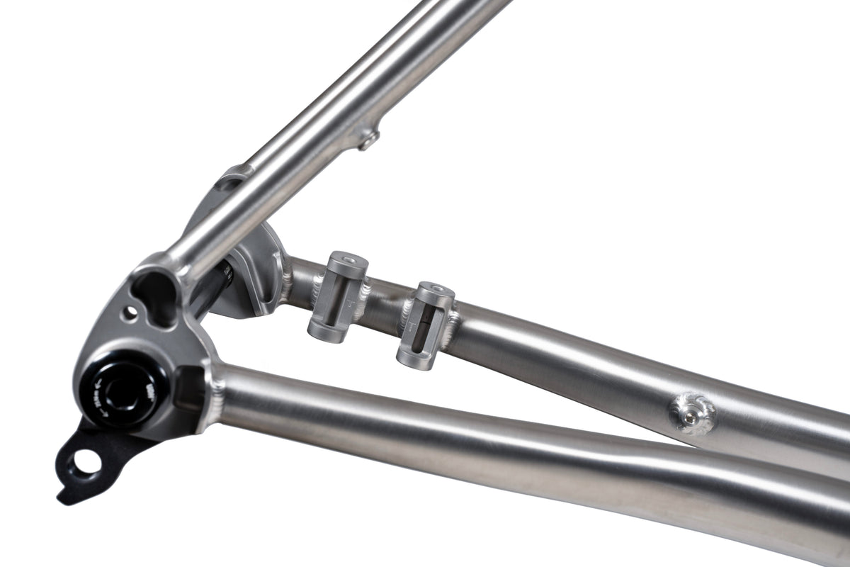 Forbidden Puritan 700c Framekit - Titanium Raw