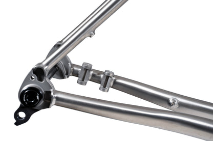 Forbidden Puritan 700c Framekit - Titanium Raw
