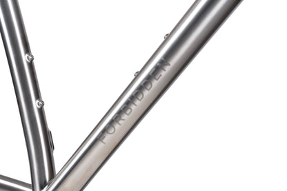 Forbidden Puritan 700c Framekit - Titanium Raw