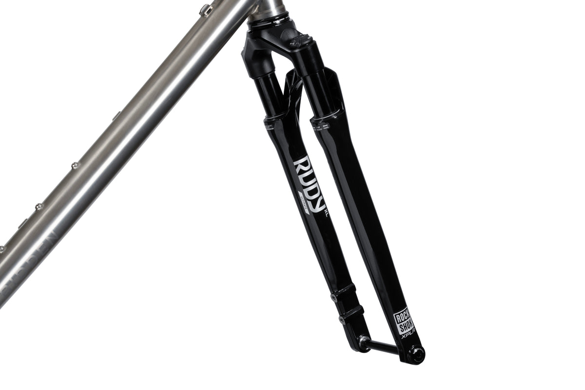 Forbidden Puritan 700c Framekit - Titanium Raw