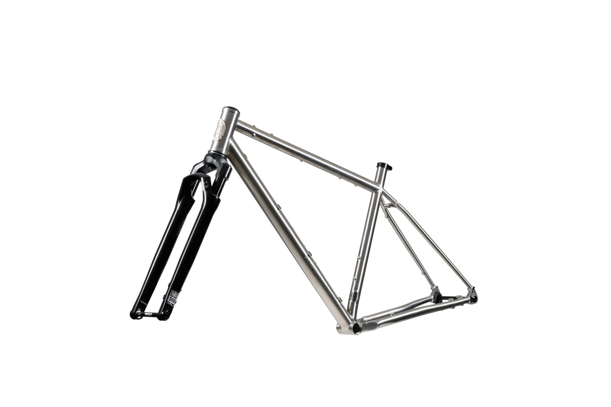 Forbidden Puritan 700c Framekit - Titanium Raw