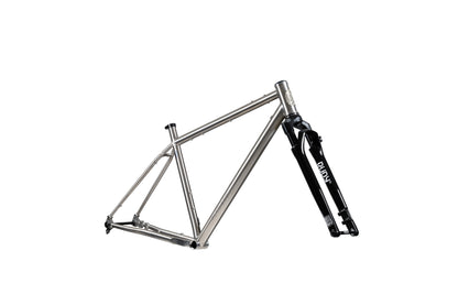 Forbidden Puritan 700c Framekit - Titanium Raw