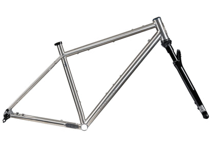 Forbidden Puritan 700c Framekit - Titanium Raw