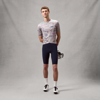 Endura Pro SL Short Sleeve Print Road Jersey - Titanium