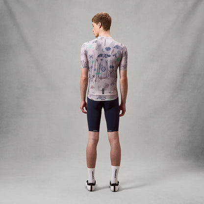 Endura Pro SL Short Sleeve Print Road Jersey - Titanium