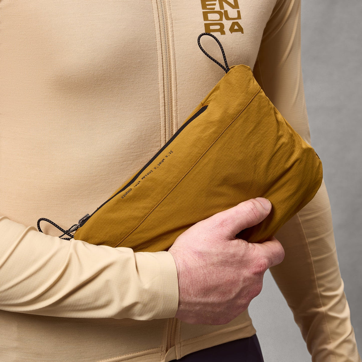 Endura AllTrack Ride Packable Jacket - Trail Bronze