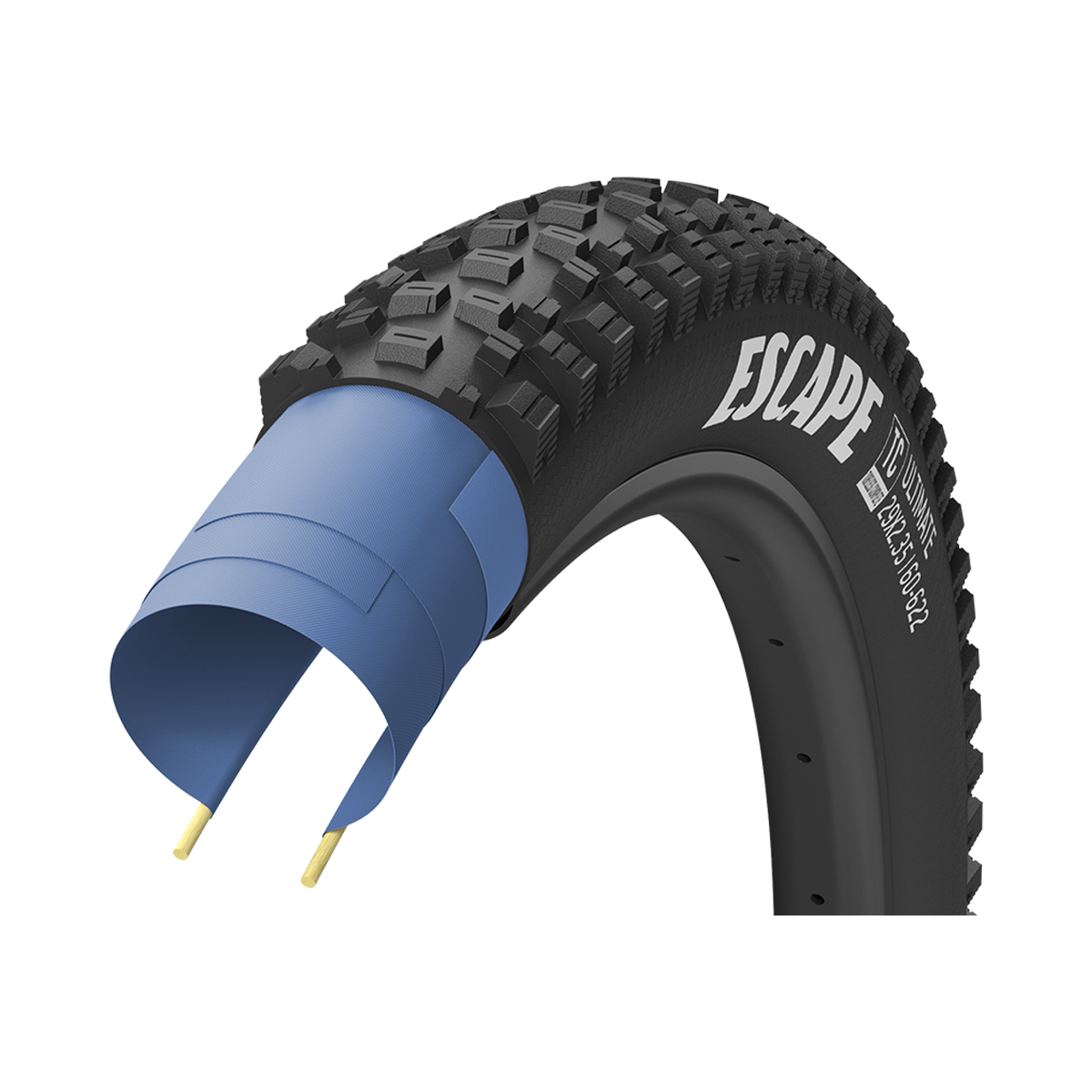 Goodyear Escape Ultimate 27.5" Folding Enduro Tire - Black