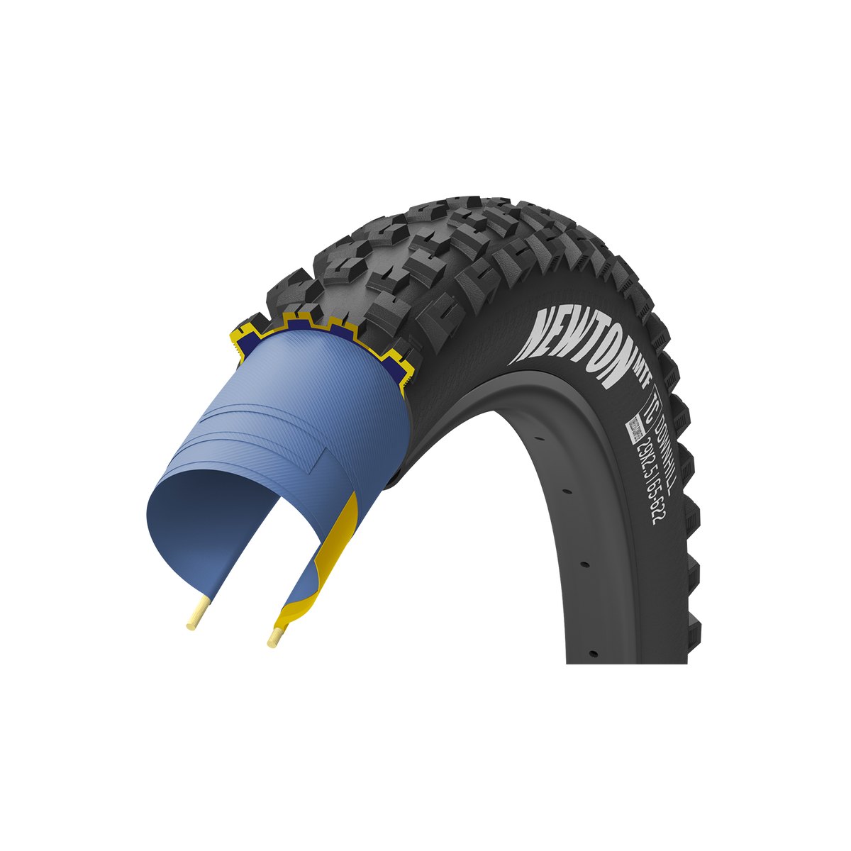 Goodyear Newton MTF Downhill 29" Folding MTB Tire - Front