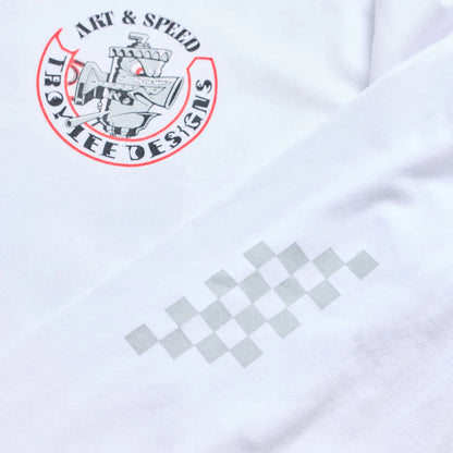Troy Lee Designs Carb Long Sleeve Tee - White
