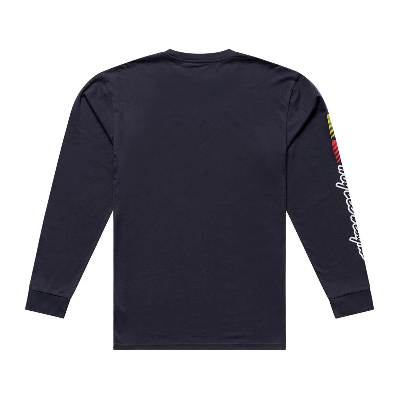 Troy Lee Designs Deuces Long Sleeve Tee - Carbon