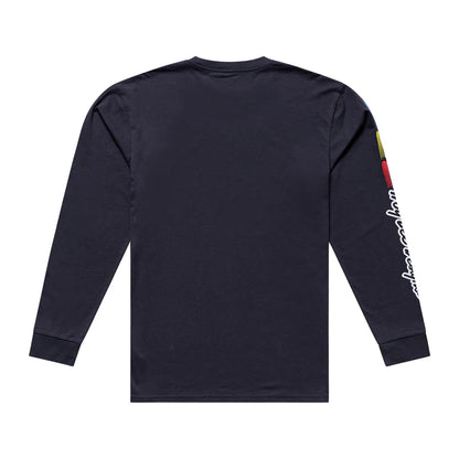 Troy Lee Designs Deuces Long Sleeve Tee - Carbon