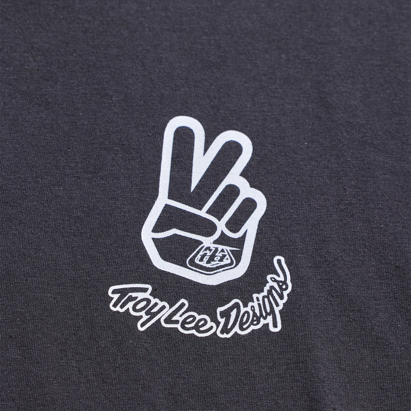 Troy Lee Designs Deuces Long Sleeve Tee - Carbon