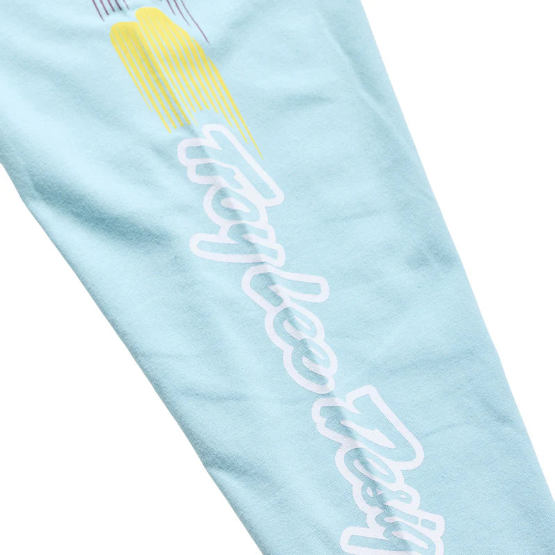 Troy Lee Designs Deuces Long Sleeve Tee - Dawn Blue