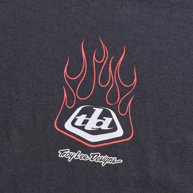 Troy Lee Designs Flame2 Long Sleeve Tee - Carbon