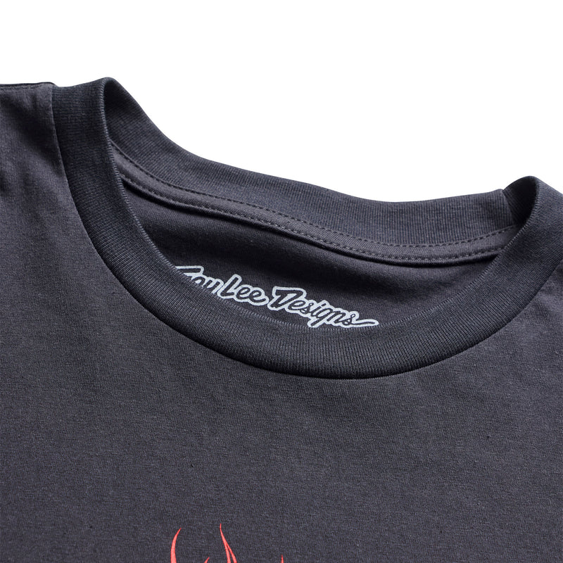 Troy Lee Designs Flame2 Long Sleeve Tee - Carbon