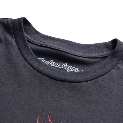 Troy Lee Designs Flame2 Long Sleeve Tee - Carbon