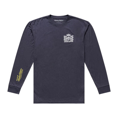 Troy Lee Designs Friday Night Long Sleeve Tee - Carbon