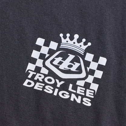 Troy Lee Designs Friday Night Long Sleeve Tee - Carbon