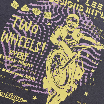 Troy Lee Designs Friday Night Long Sleeve Tee - Carbon