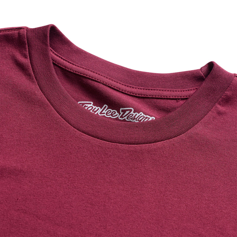 Troy Lee Designs Friday Night Long Sleeve Tee - Sangria