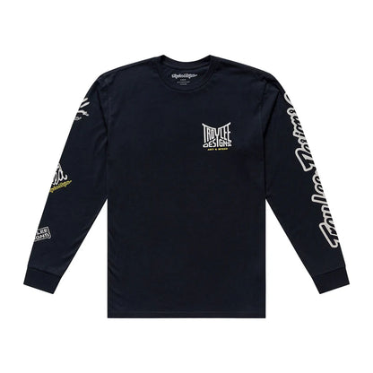 Troy Lee Designs Handlebar Long Sleeve Tee - Black