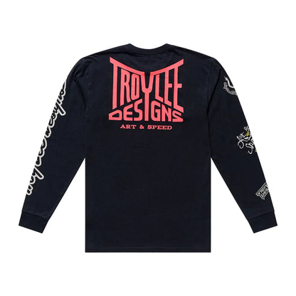 Troy Lee Designs Handlebar Long Sleeve Tee - Black