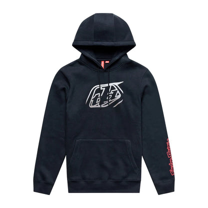 Troy Lee Designs Pullover Hoodie - Badge - Black-Gray