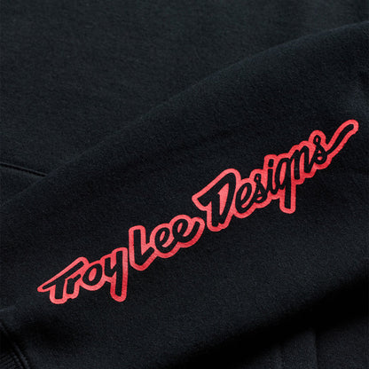 Troy Lee Designs Pullover Hoodie - Badge - Black-Gray