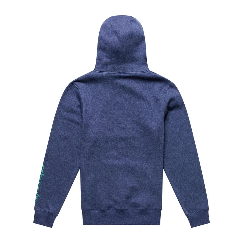 Troy Lee Designs Pullover Hoodie - Badge - Navy Heather