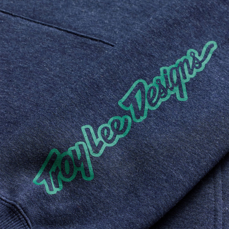Troy Lee Designs Pullover Hoodie - Badge - Navy Heather