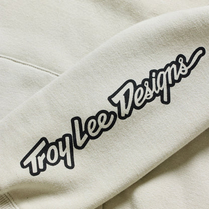 Troy Lee Designs Pullover Hoodie - Badge - Pumice