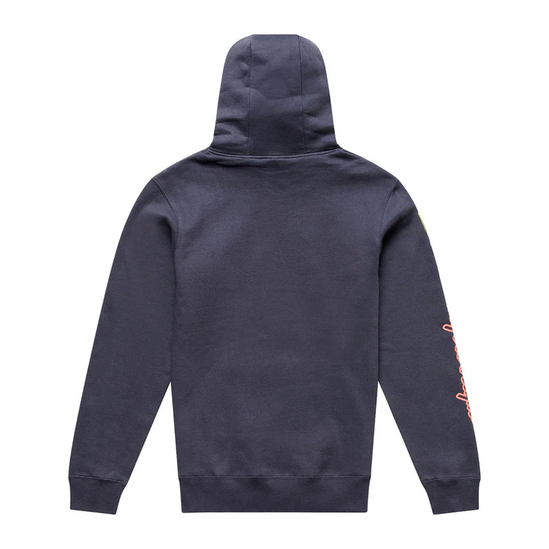 Troy Lee Designs Pullover Hoodie - Peace Out - Carbon-Black