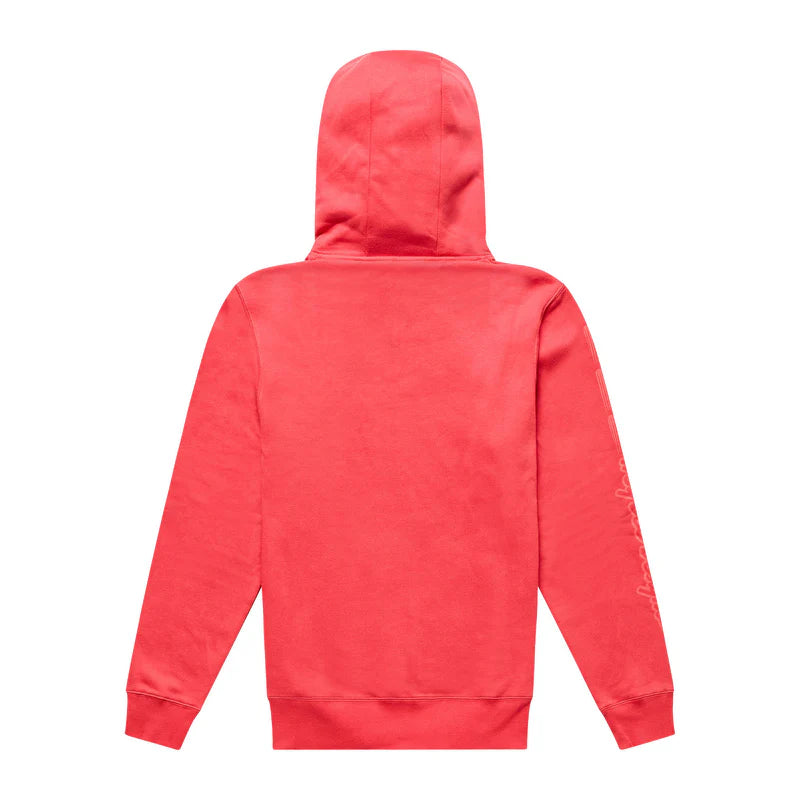 Troy Lee Designs Pullover Hoodie - Peace Out - Scarlet