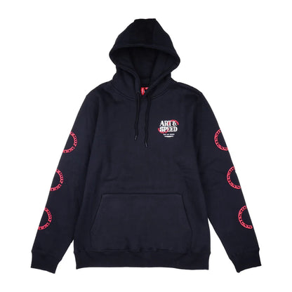Troy Lee Designs Pullover Hoodie - Pink Slips - Black