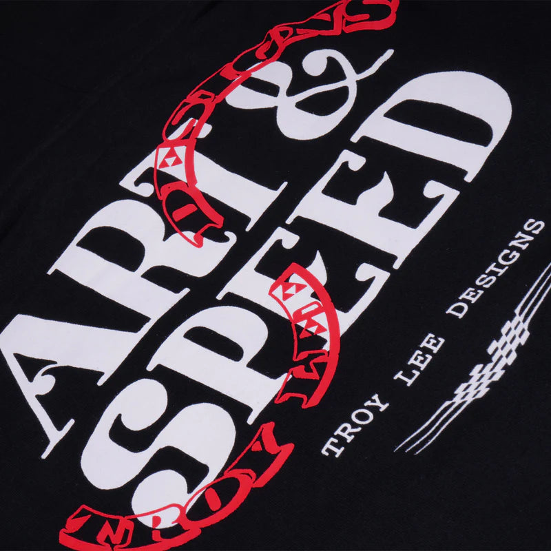 Troy Lee Designs Pullover Hoodie - Pink Slips - Black