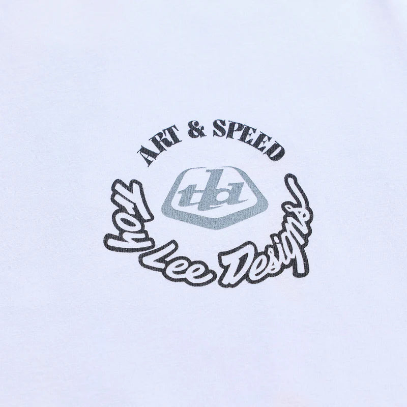 Troy Lee Designs Carb Short Sleeve Tee - White