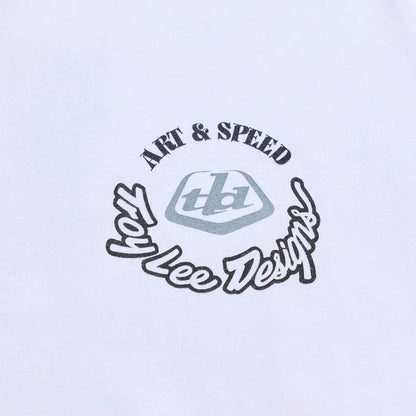 Troy Lee Designs Carb Short Sleeve Tee - White