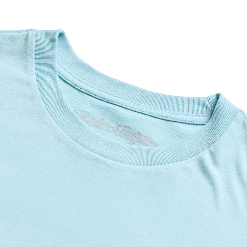 Troy Lee Designs Deuces Short Sleeve Tee - Dawn Blue