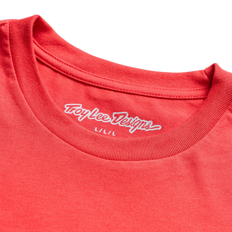 Troy Lee Designs Deuces Short Sleeve Tee - Scarlet
